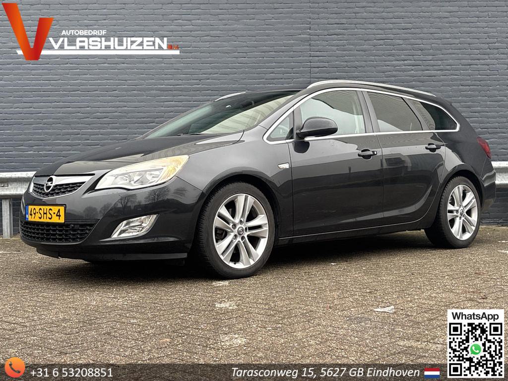 Opel Astra Sports Tourer 1.6 Turbo Cosmo | Navi | Cruise | S, Auto's, Voorwielaandrijving, Gebruikt, Zwart, 4 cilinders