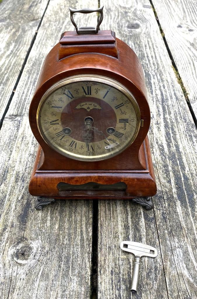 Leuke Wuba Warmink Tafelklok - vintage antiek brocante, Ophalen of Verzenden