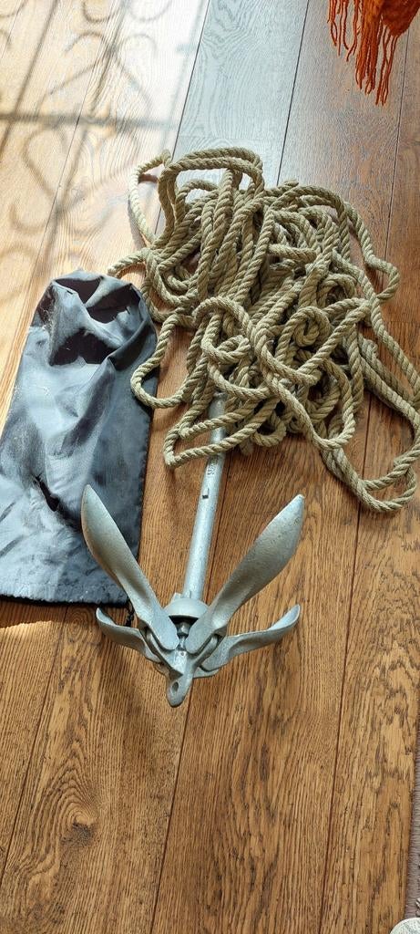 Paraplu (klap) anker met lijn en opbergtas, Ophalen of Verzenden, Overige typen