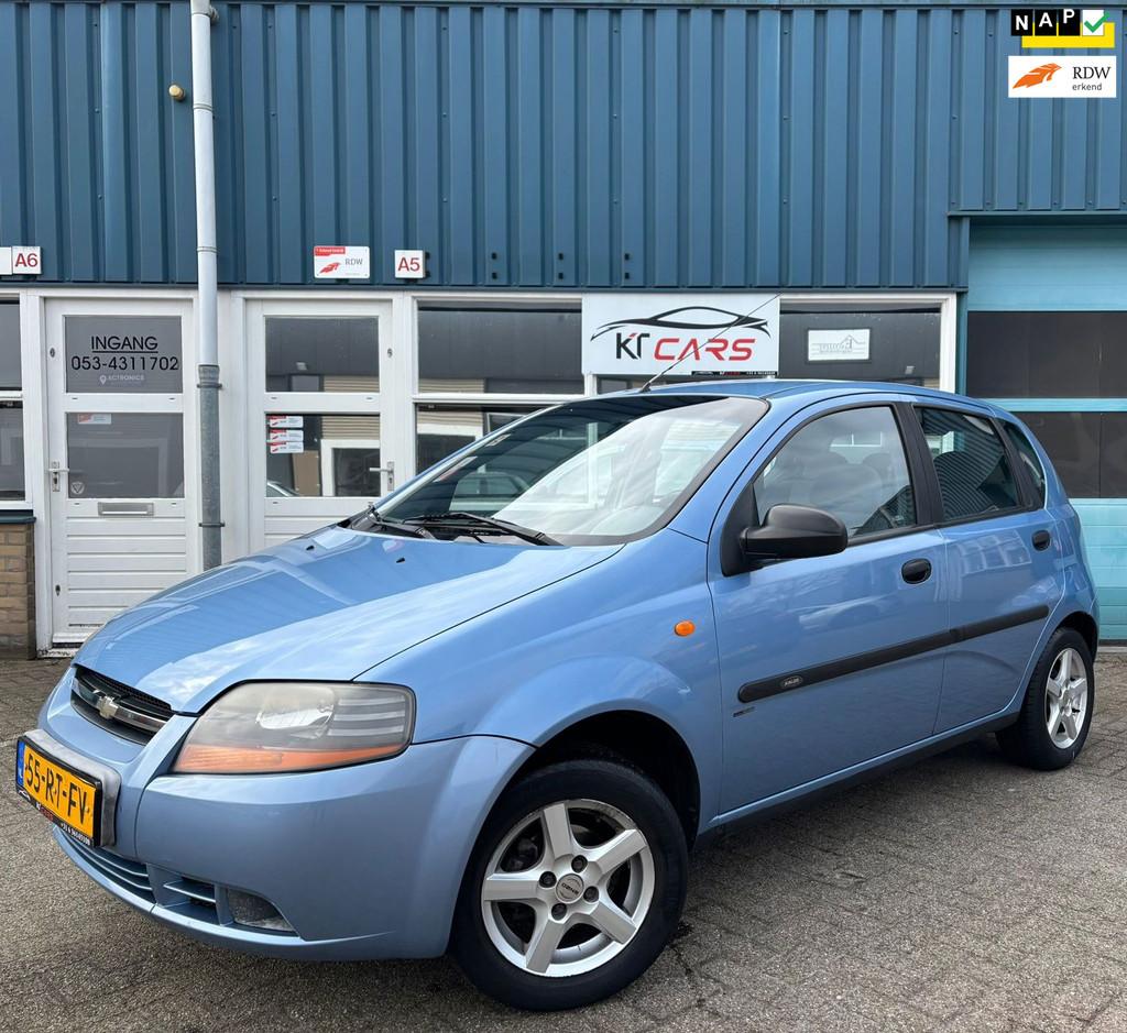 Chevrolet Kalos 1.4 Spirit 5 Drs | NAP | APK | Trekhaak | LM, Auto's, Chevrolet, 83 pk, 4 cilinders, Origineel Nederlands, Bedrijf