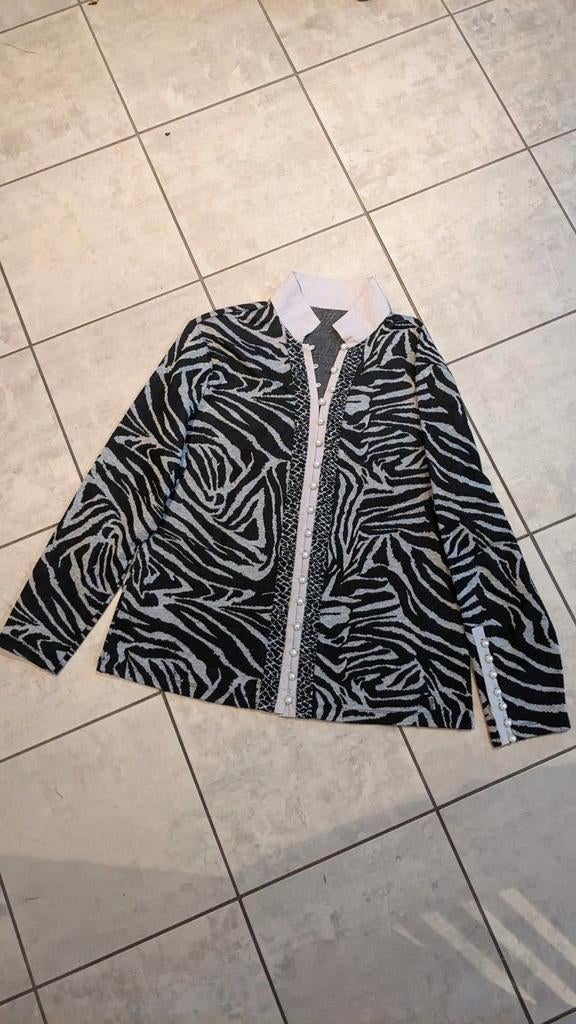 Parel vest Anna van Toor, Anna van Toor, Beige, Maat 46/48 (XL) of groter, Ophalen of Verzenden