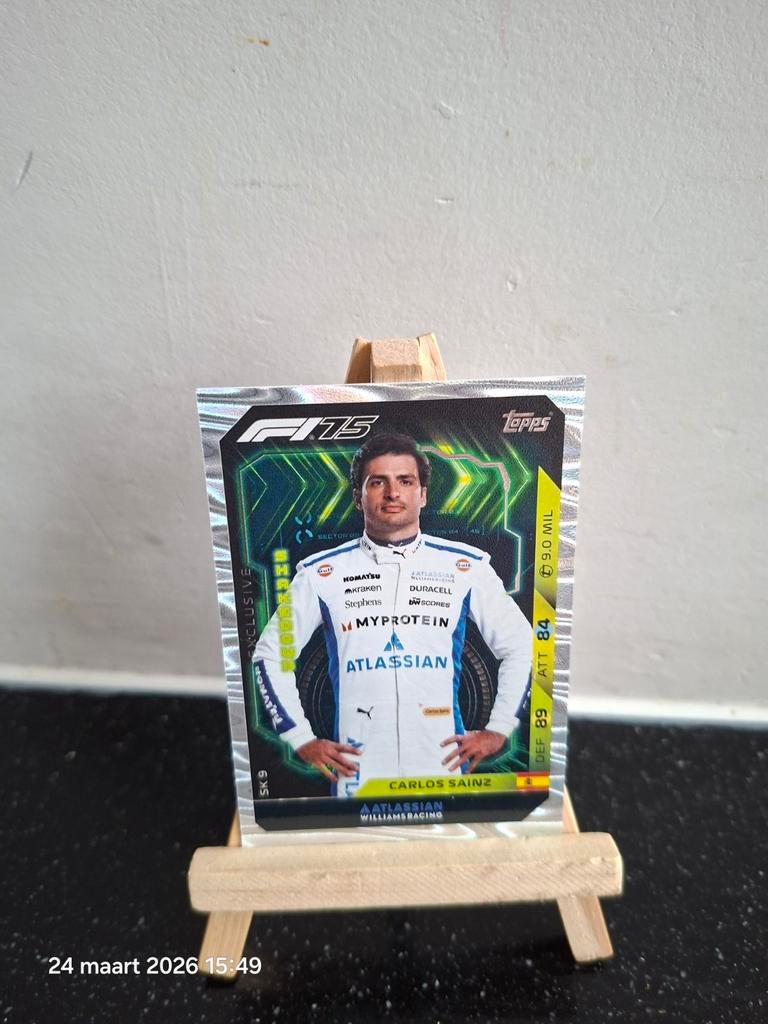 F1 75 Topps kaarten Carlos Sainz, Yuki Tsunoda, Gabriel, Ophalen of Verzenden