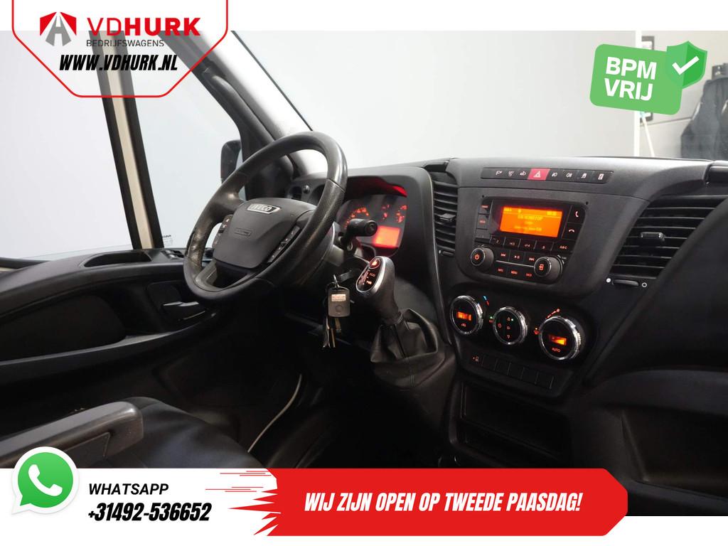 Iveco Daily 35S16V 2.3 L3H2 155 pk Aut. DC Dubbel Cabine EXP, Gebruikt, Euro 6, Iveco, Wit