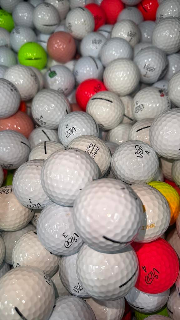 Vice pro golfballen 50 stuks AAAA kwaliteit, Sport en Fitness, Golf, Ophalen of Verzenden, Zo goed als nieuw, Bal(len)