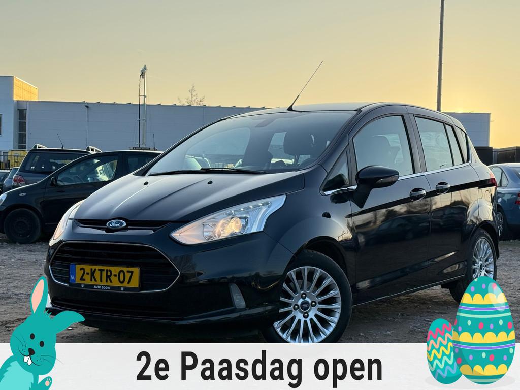 Ford B-Max 1.0 EcoBoost Titanium/ TREKHAAK/ ZUINIG, Voorwielaandrijving, Euro 5, 101 pk, Gebruikt