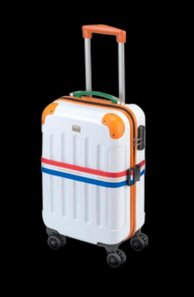 3x NIEUW Postcodeloterij koffer/trolley, Wieltjes, 50 tot 60 cm, Hard kunststof, Nieuw