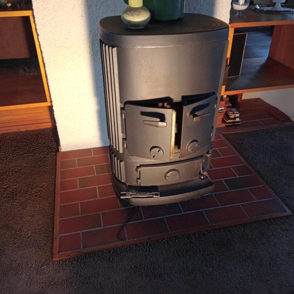 Kachel, Ophalen, Gebruikt, Hout, Houtkachel