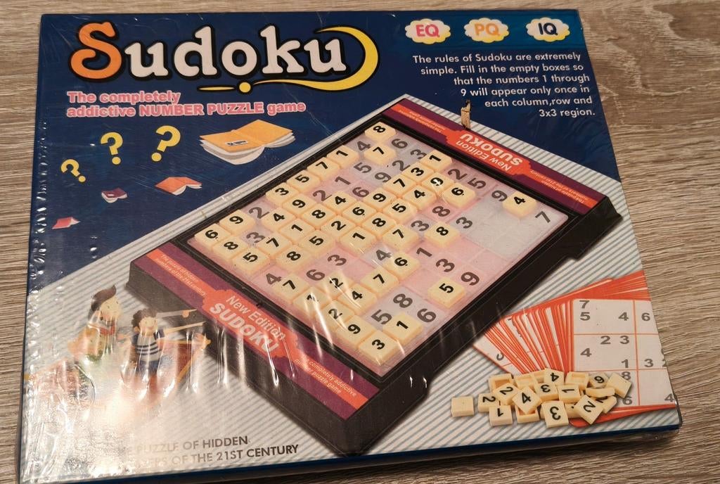 Sudoku spel, Ophalen of Verzenden, Nieuw