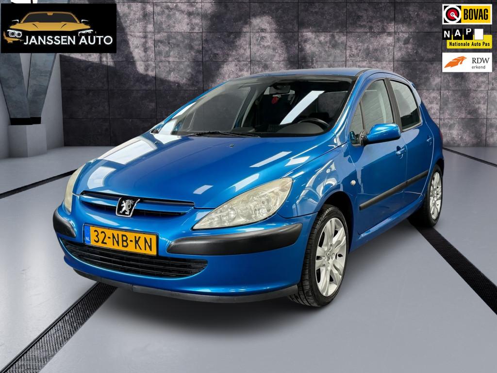 Peugeot 307 1.6-16V XS | Airco Climate | Bleuthooth | Trekha, Voorwielaandrijving, Stof, Gebruikt, Zwart