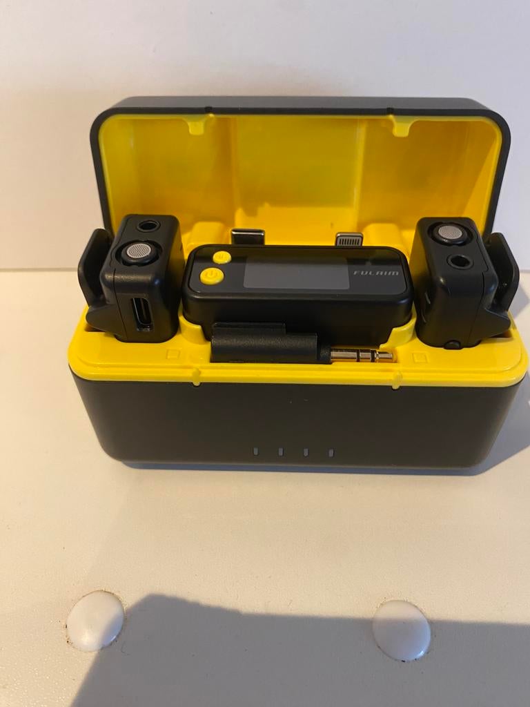 FULAIM, type X5, Draadloos Lavalier Microfoon systeem, Muziek en Instrumenten, Microfoons, Nieuw, Overige typen, Draadloos, Ophalen of Verzenden