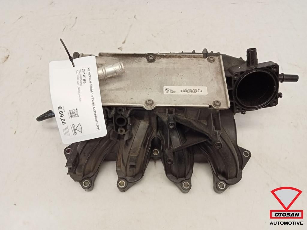 VW Audi Seat Skoda 1.2 TSI Inlaatspruitstuk 03F145749B, Gebruikt, Volkswagen, Volkswagen AG, Berliner Ring 2
38440  Wolfsburg, DE