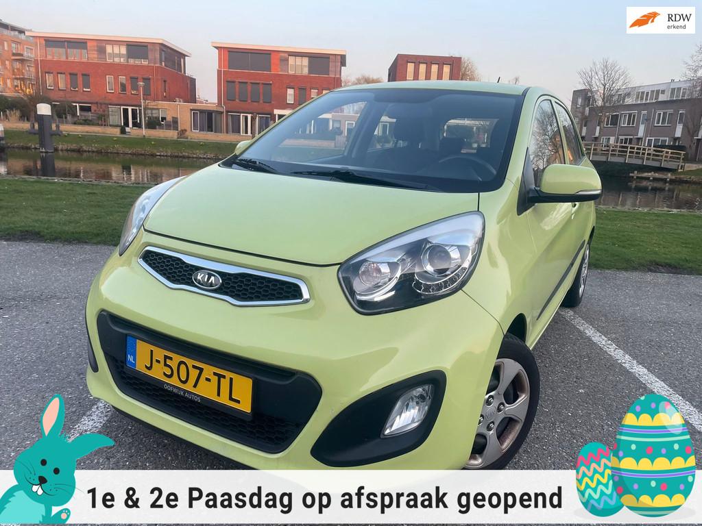 Kia Picanto 1.0 CVVT 5drs 69pk ELEKTRISCH PAKKET, Voorwielaandrijving, Euro 5, Stof, Gebruikt
