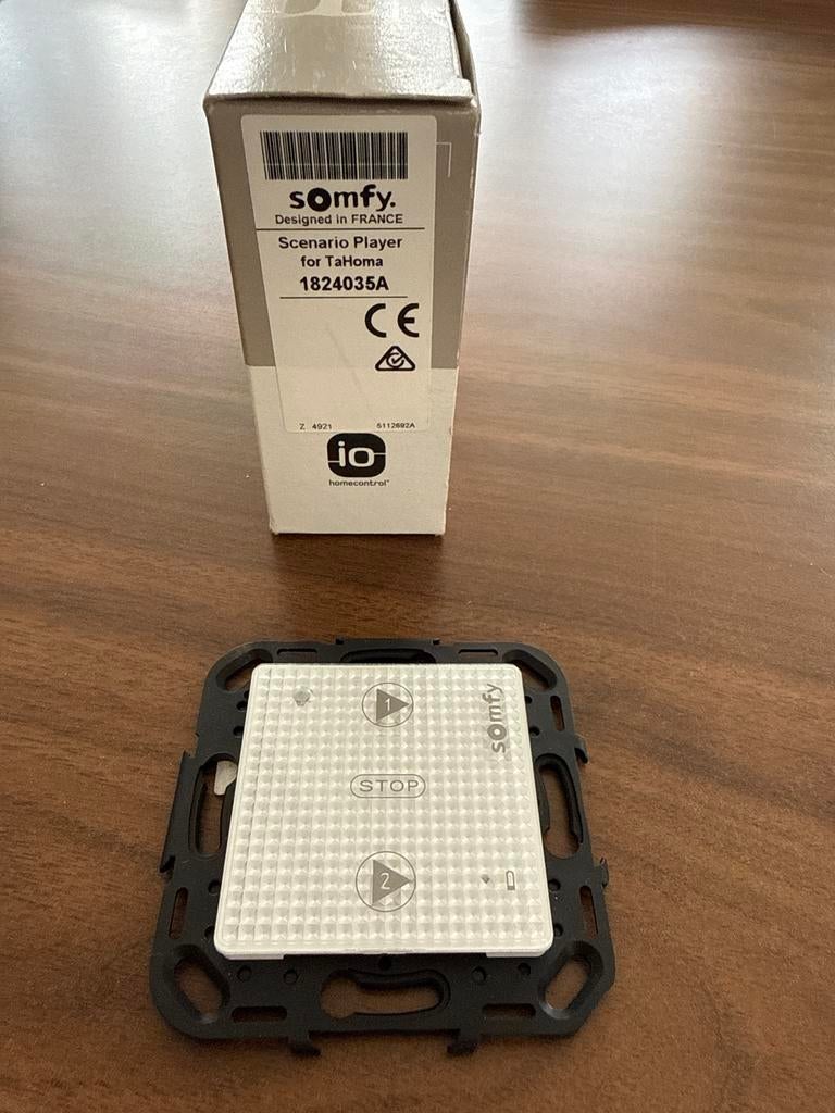 Somfy Scenario Player voor TaHoma - Nieuw in doos, Ophalen of Verzenden, Nieuw, Elektrische bediening
