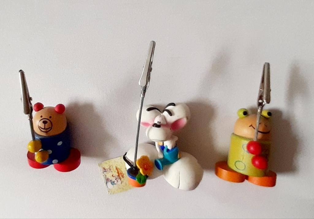 Nieuw 3 x foto/kaart/notitie/aantekeningen houders., Ophalen, Minder dan 50 cm, Nieuw, Schilderij