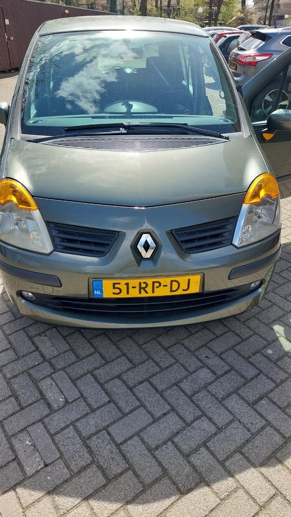 renault modus, Voorwielaandrijving, Stof, Handgeschakeld, Grijs
