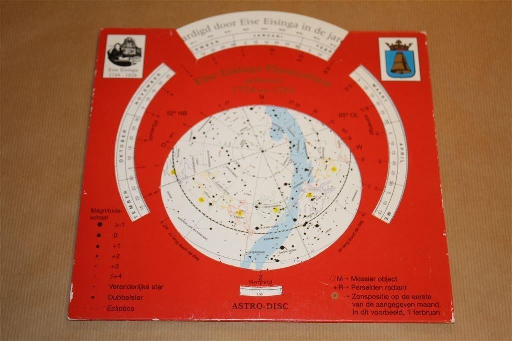 Astro-disc - Eisinga Planetarium, Boeken, Ophalen of Verzenden, Zo goed als nieuw, Natuurwetenschap