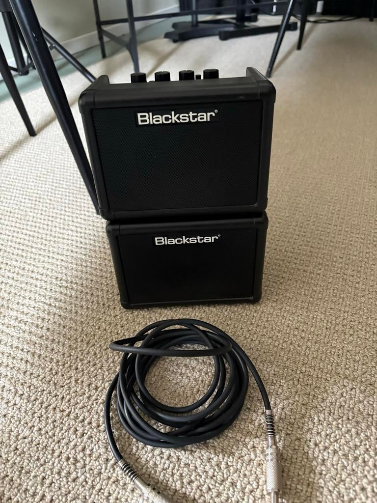 Blackstar FLY 3 mini gitaar versterker met extra box, Muziek en Instrumenten, Ophalen of Verzenden, Gebruikt, Gitaar, Minder dan 50 watt
