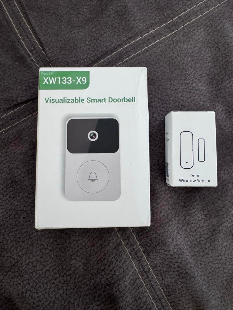 Deurbel met sensor voor deur of raam, Ophalen of Verzenden, Compatibel met smartphone, Nieuw, Draadloos