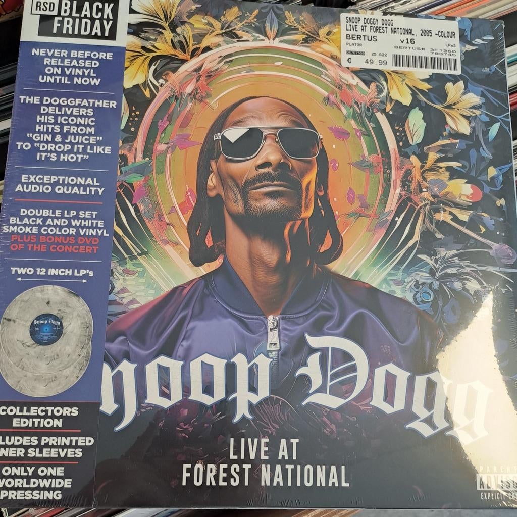 LP Snoop Dogg Live at Forest National Colored Vinyl NEW, Cd's en Dvd's, Verzenden, 2000 tot heden, Nieuw in verpakking, 12 inch
