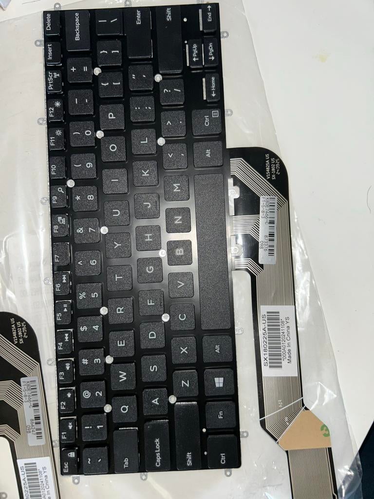 Dell Inspiron / Latitude US QWERTY Replacement Keyboard, Ophalen, Qwerty, Nieuw, Bedraad