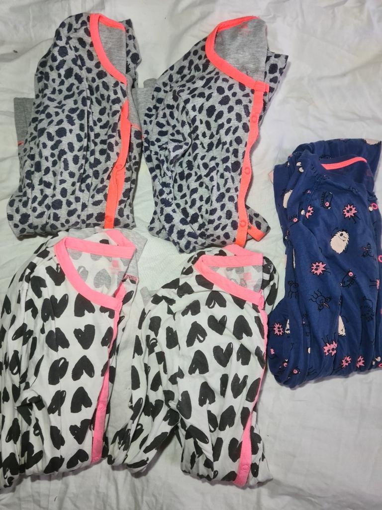 5 Hema Pyjama Onesies, Nacht- of Onderkleding, Gebruikt, Jongen of Meisje, Ophalen of Verzenden