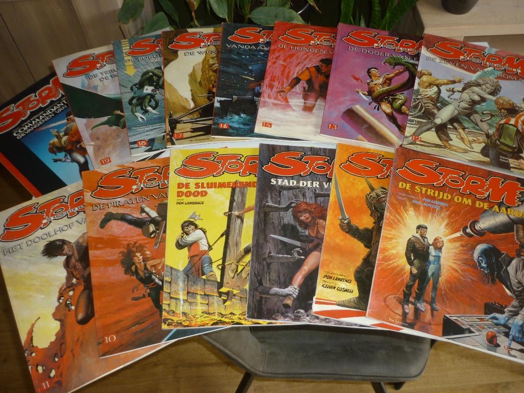 Don Lawrence: 14x Storm, Eén stripboek, Ophalen of Verzenden, Gelezen