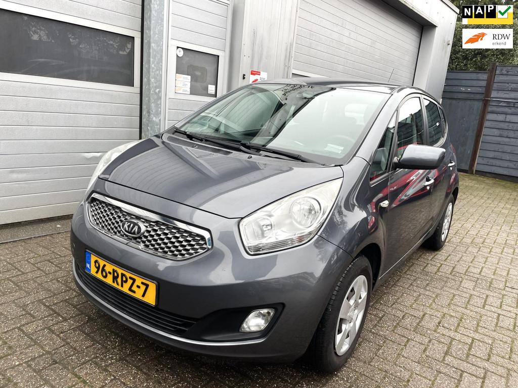 Kia Venga 1.4 CVVT Seven-Navi-Airco-Cruise-Trekhaak-New APK, Voorwielaandrijving, Euro 5, Stof, Gebruikt