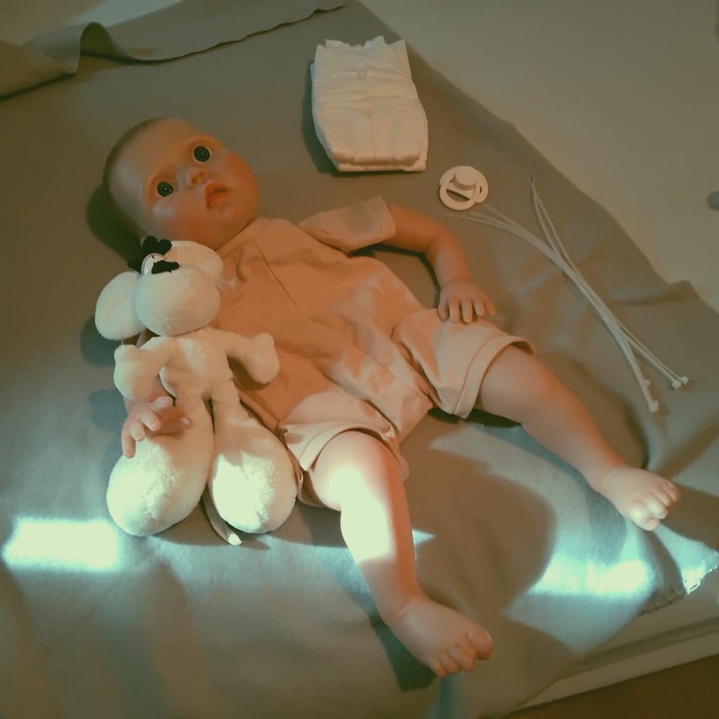 Reborn  kitje  ingekleurd, Ophalen of Verzenden