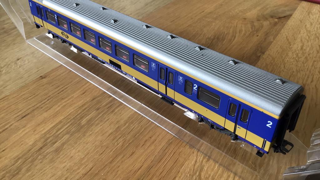 Wagon van marklin 42651 in ovp. N S. Nieuw / verlichting, Wisselstroom, Wagon, Ophalen of Verzenden, Zo goed als nieuw