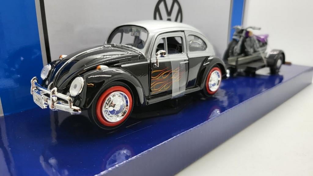 Volkswagen Beetle-Kever met Aanhager en Motor, Ophalen of Verzenden, Nieuw