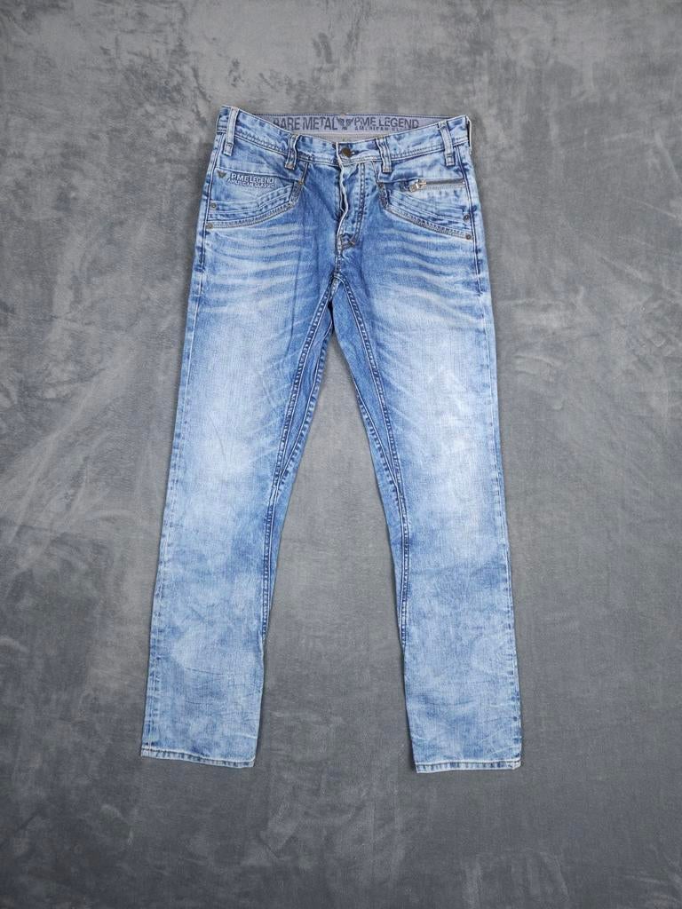 PME Legend Broek Bare Metal W32 L34 Blauw Jeans Pall Mall, Blauw, ., W32 (confectie 46) of kleiner, Ophalen of Verzenden