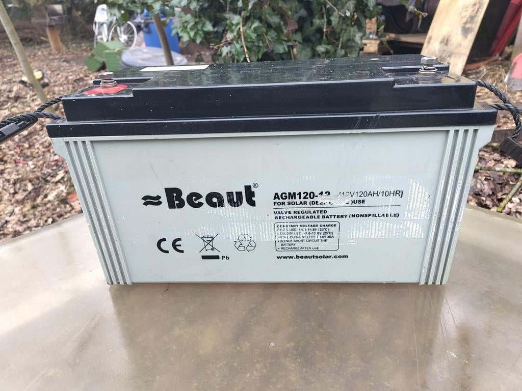 Accu BEAUT DEEP CYCLE voor zonnepaneel,boot etc, Auto-onderdelen, Accu's en Toebehoren, Gebruikt, Ophalen