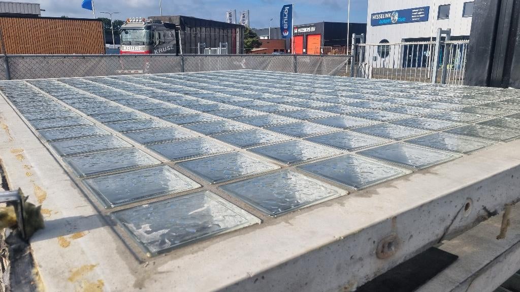 Glazenbouwstenen glazen bouwstenen glasblokken frames 573, Doe-het-zelf en Verbouw, Ophalen, Gebruikt, 160 cm of meer, Glasplaat