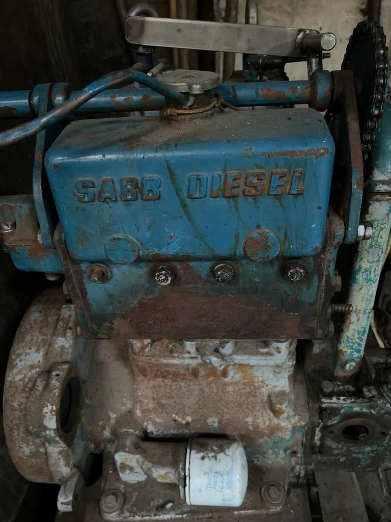 Sabb Diesel motor onderdelen, Ophalen, Gebruikt, Dieselmotor