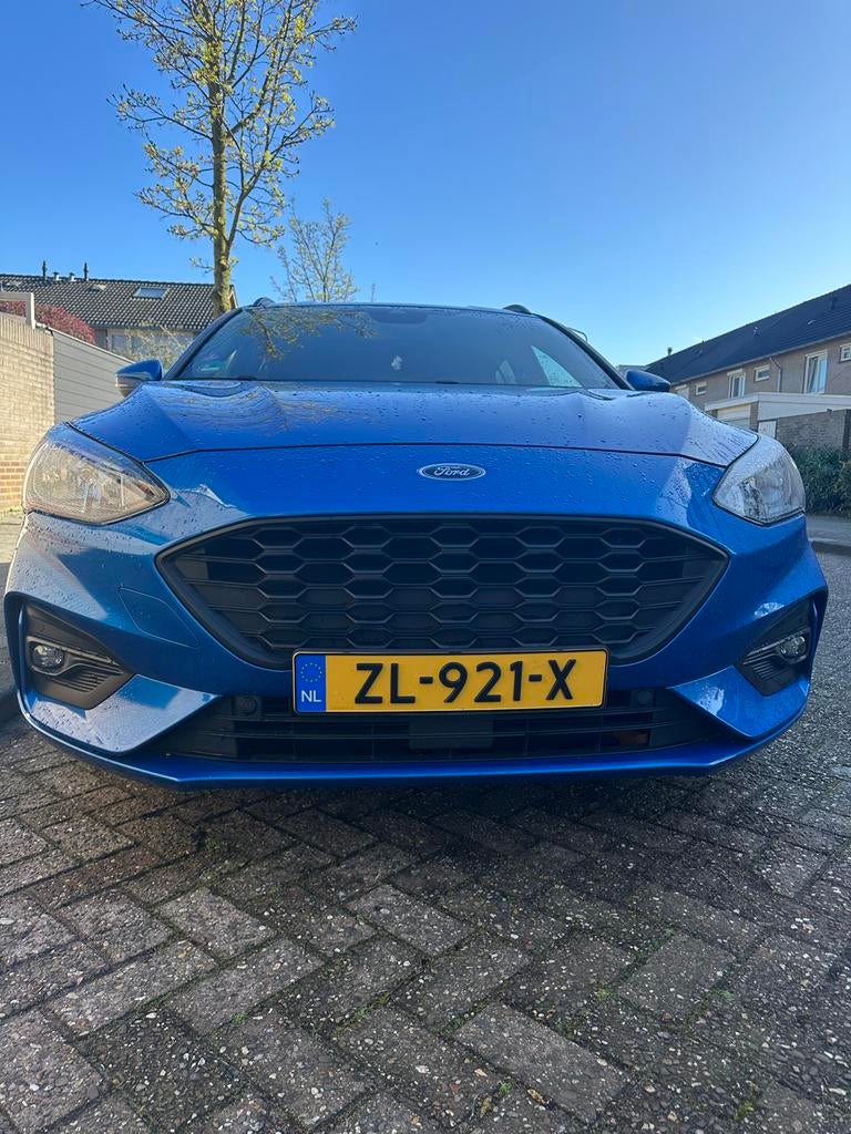 Ford Focus 1.0 Ecoboost 125pk Aut 2019 Blauw, Auto's, 125 pk, 715 kg, Blauw, 1331 kg