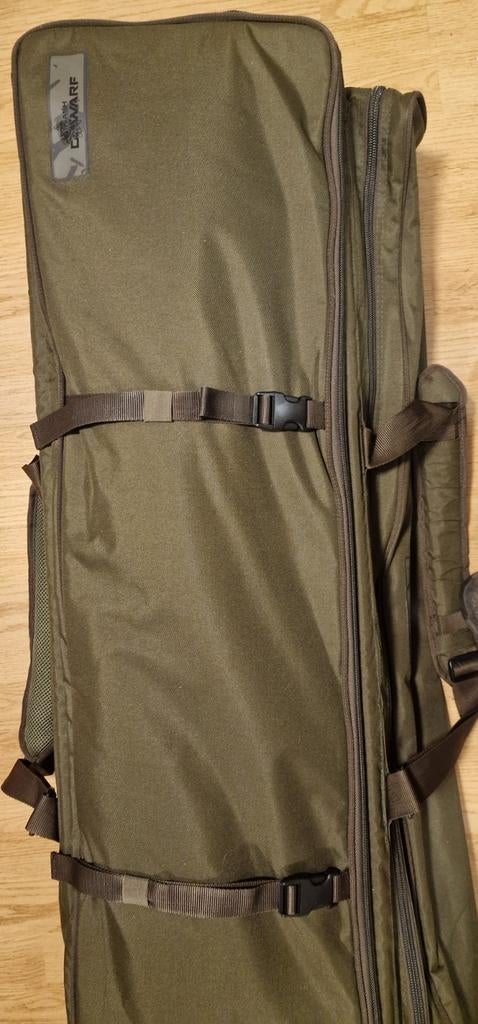 Nash Dwarf 9 ft hengel foudraal voor 3 hengels, Ophalen, Zo goed als nieuw, Koffer of Tas