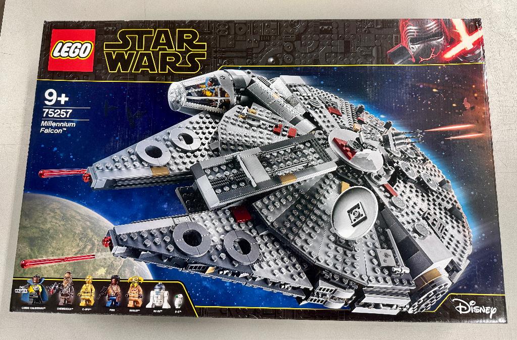Lego 75257 Millenium Falcon, nieuw zonder minifiguren., Ophalen of Verzenden, Nieuw, Lego