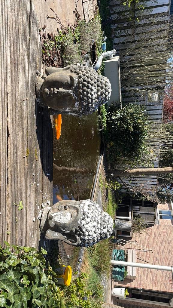 Buddha tuin 2x, Ophalen, Zo goed als nieuw