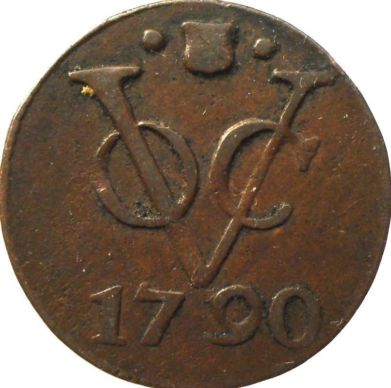 Nederlands-Indië - VOC duit 1790, Ophalen of Verzenden, Zuidoost-Azië, Losse munt