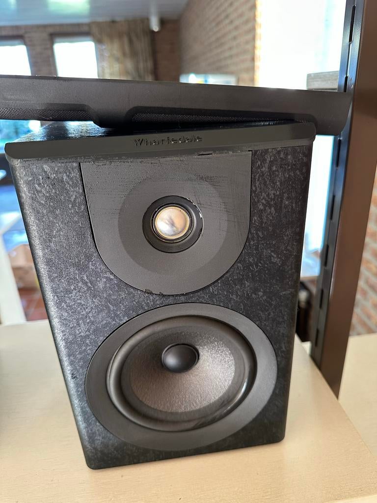 Wharfedale Diamond IV Luidsprekers - Klassiek Geluid, Gebruikt, 60 tot 120 watt, Front, Rear of Stereo speakers, Ophalen