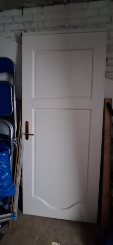 Opdekdeur linksdraaiend, standaardmaat, Doe-het-zelf en Verbouw, Deuren en Horren, Ophalen of Verzenden, Binnendeur, 200 tot 215 cm