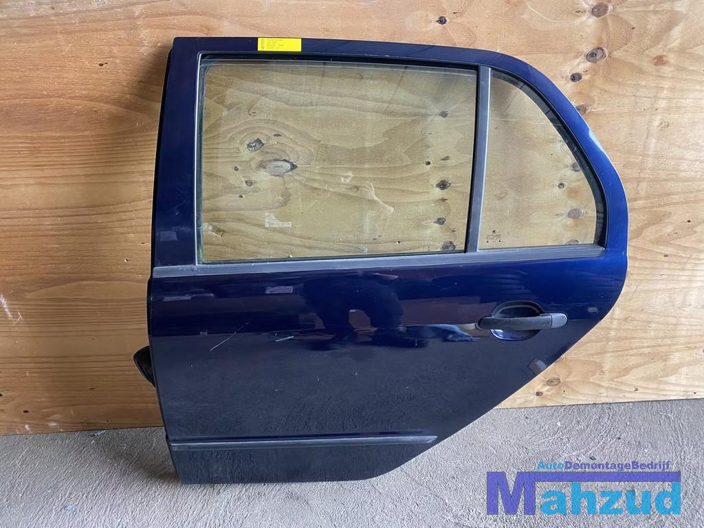 Skoda fabia 1 blauw 9460 Links linker achter deur portier, Deur, Skoda, Achter, Skoda Auto a.s.