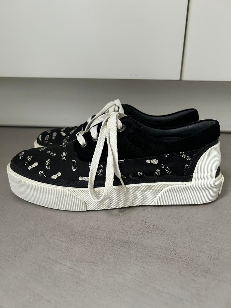 Lanvin gympen sneakers zwart maat 39., Zwart, Ophalen of Verzenden, Sneakers of Gympen, Zo goed als nieuw