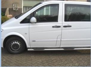 Mercedes Viano Sidebars Sidesteps met opstapjes