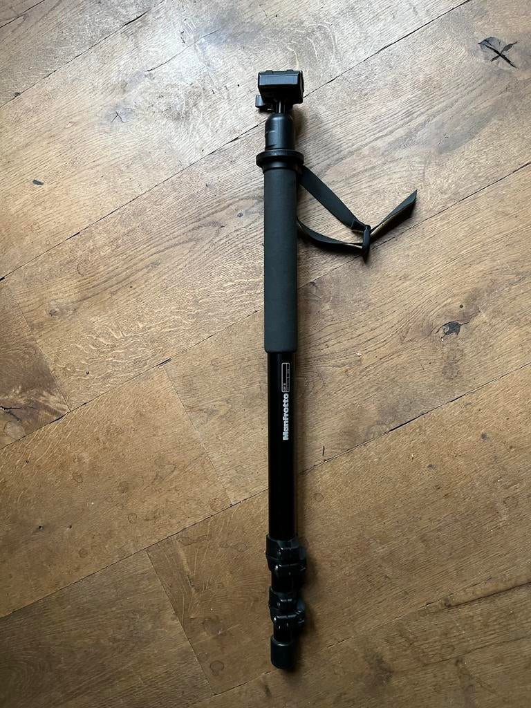 Manfrotto monopod/eenpoot statief, Audio, Tv en Foto, Eenpoot, Ophalen of Verzenden, Zo goed als nieuw, 150 tot 175 cm