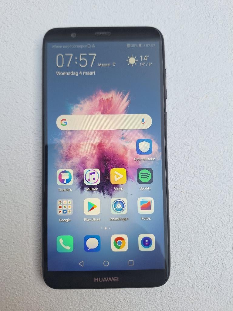 Huawei P Smart, Gebruikt, Zwart, Touchscreen, Ophalen of Verzenden