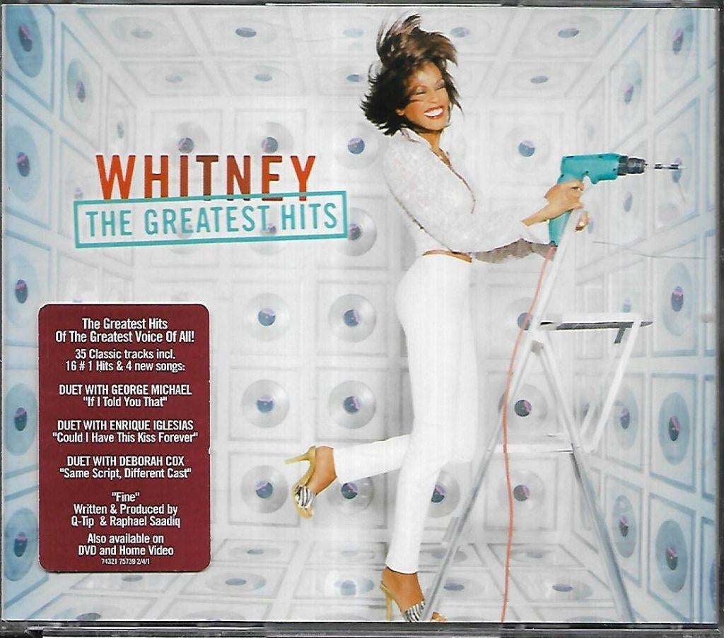 Whitney Houston - Whitney greatest hits (2CD), Verzenden, Gebruikt