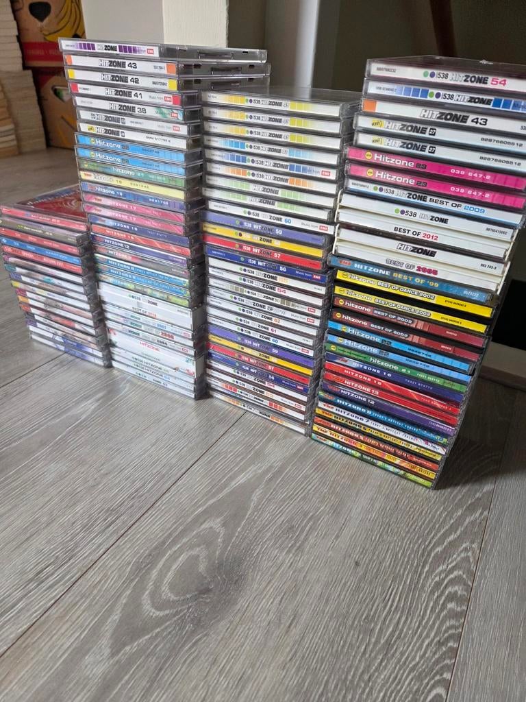 84x Hitzone cd's + 15x Dance Smash 538, Ophalen of Verzenden, Gebruikt