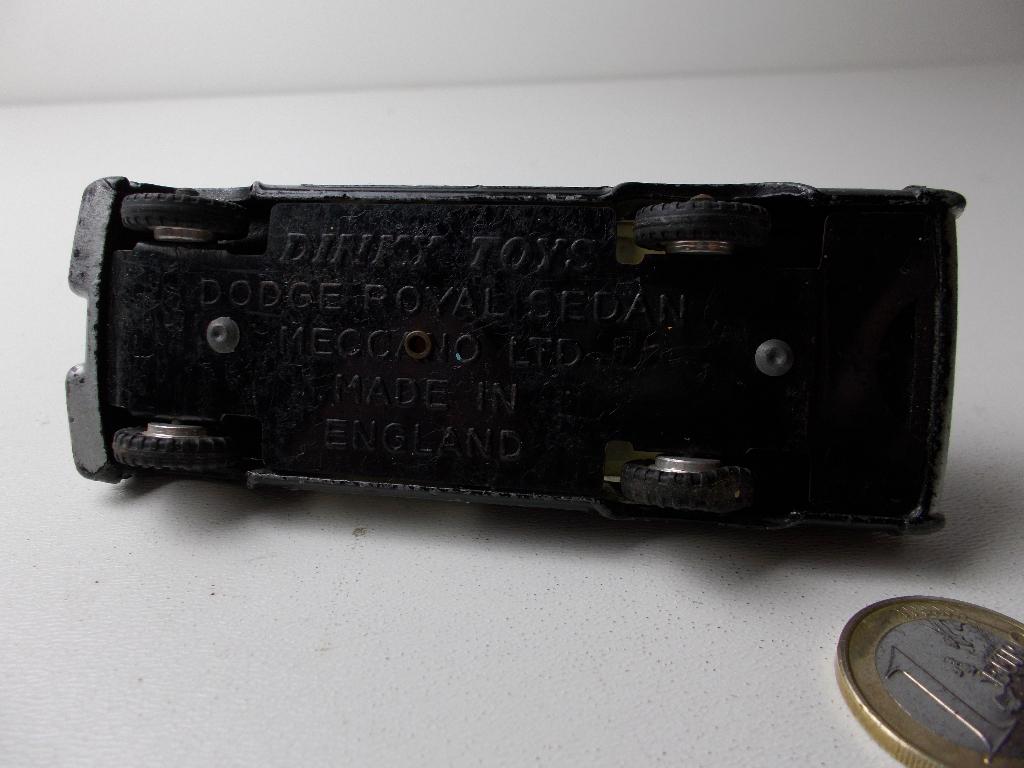1961 Dinky Toys 258 DODGE ROYAL SEDAN "POLICE" I.g.st. (-D-), Ophalen of Verzenden, Zo goed als nieuw, Auto, Dinky Toys