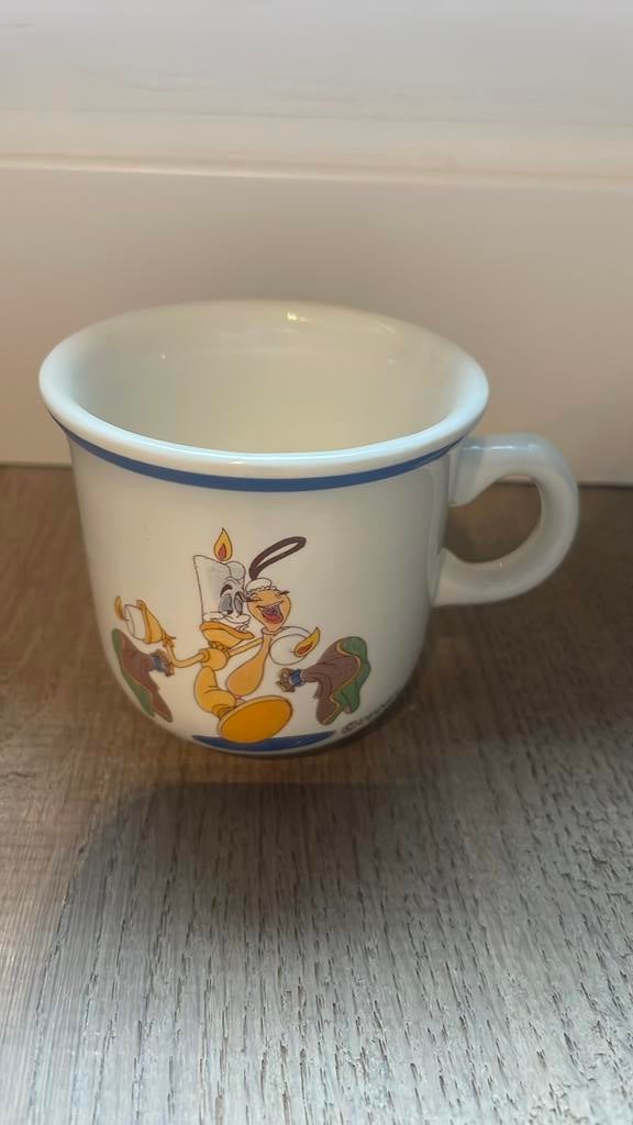 Mooi mokje van Beauty and the Beast Disney, Ophalen of Verzenden, Assepoester of Belle, Zo goed als nieuw, Servies